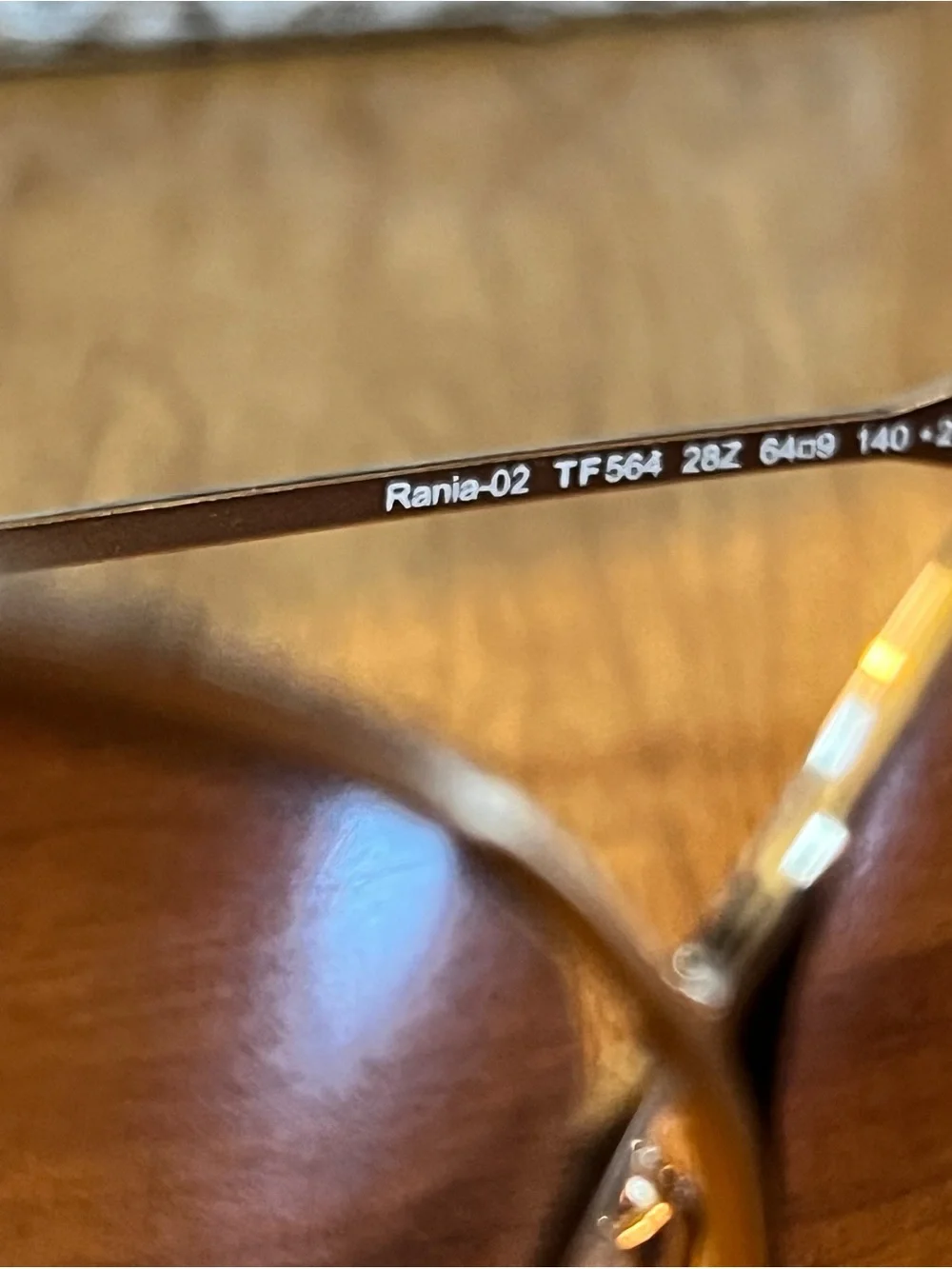 Tom Ford Rania-02 TF564 28Z Oversized Round Sunglasses – Made in Italy MSRP$495